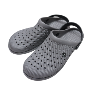 Pánské nazouváky gumové tm.šedé Listar 2207A