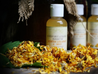 Měsíček lékařský a med, tonikum 115 ml