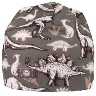 Chlapecká bavlněná ČEPICE khaki Dino BA73