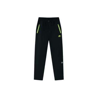 Chlapecké SOFTSHELLOVÉ KALHOTY ZATEPLENÉ černé Wolf B2595B