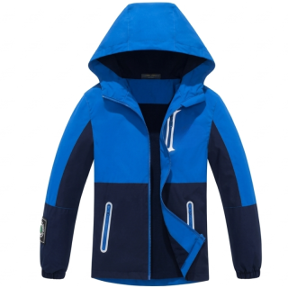 Chlapecká TEPLEJŠÍ BUNDA modrá  Kugo B2995N