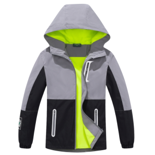 Chlapecká TEPLEJŠÍ BUNDA šedá  Kugo B2995N