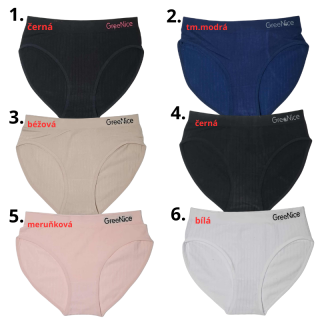 Dámské bezešvé  kalhotky Greenice 6572