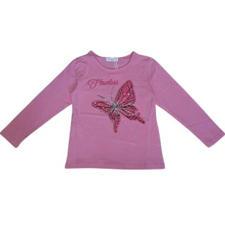 DÍVČÍ TRIČKO růžové Kugo MS7102