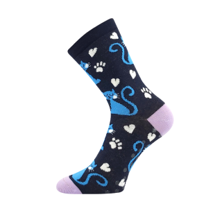 Dívčí ponožky ABS šedé FILIP 07 Fuski Boma Voxx