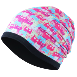 Dívčí čepice sovičky CF5623 Kugo