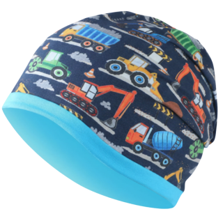 Chlapecká čepice Stavební stroje CF5625 Kugo