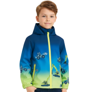 Chlapecká TEPLEJŠÍ BUNDA modrá Kugo B3002