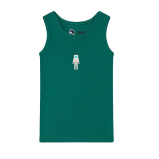 Chlapecký nátělník zelené Wolf and Wolfie S2585