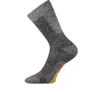 Pracovní froté ponožky šedé melé Pracan Fuski Boma Voxx