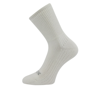 Ponožky silné zimní s viskózou smetanové Silky  Fuski Boma