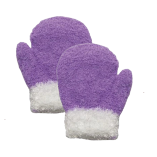 Dětské fleesové rukavice fialové N025 Novia