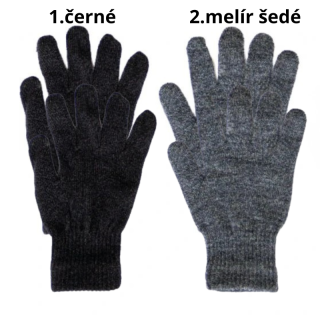 Dětské pletené  rukavice N035 Novia