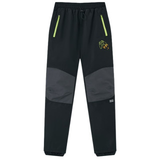Chlapecké ŠUSŤÁKOVÉ KALHOTY ZATEPLENÉ černé Wolf B2573