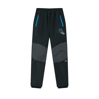 Chlapecké ŠUSŤÁKOVÉ KALHOTY ZATEPLENÉ černé Wolf B2573