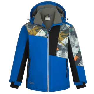 Dětská ZIMNÍ BUNDA modrá Kugo PB5882