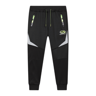 Dětské softshellové tepláky černé Kugo GK8653