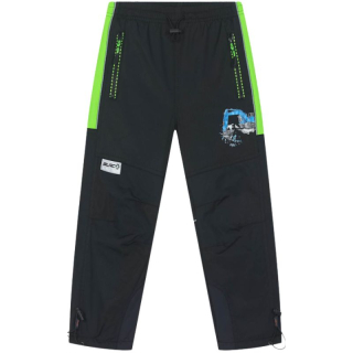 Chlapecké ZATEPLENÉ KALHOTY černé Kugo DK8501