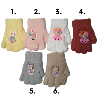 Dívčí fleesové  rukavice GNK3186 Aura.Via