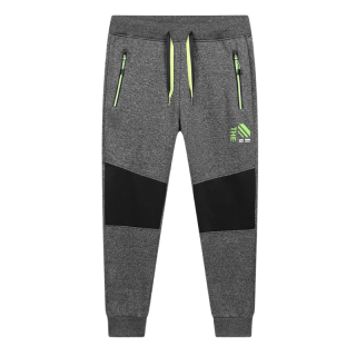 Pánské softshellové tepláky šedé Kugo GK8656