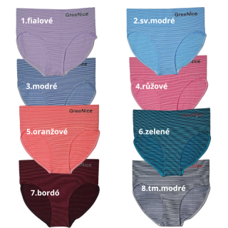 Dámské bezešvé  kalhotky Greenice 2040