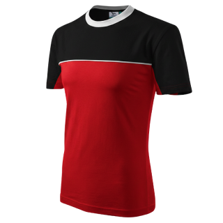 vel.S,M,-Tričko COLORMIX  - krátký rukáv - Adler - barva červená