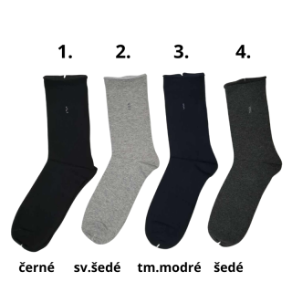 PÁNSKÉ zdravotní  PONOŽKY AURA-VIA FZ4346-isi