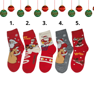 Vánoční  ponožky Aura.Via SN2257