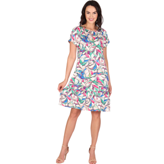 Dámské šaty Bonka 457 květy Evona