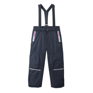 Dívčí LYŽAŘSKÉ KALHOTY černé Kugo DK5236