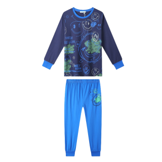 Chlapecké PYŽAMO modré/tm.modré Kugo MP5891