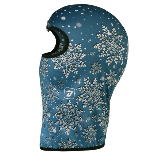 Funkční kukla modrá vločky Dráče