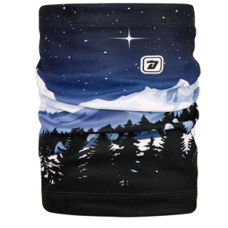 Dětský fleesový nákrčník modrý Hory Yetti Dráče