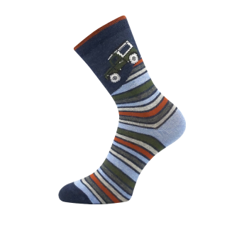 Chlapecké ponožky proužek auto Fuski Boma Voxx