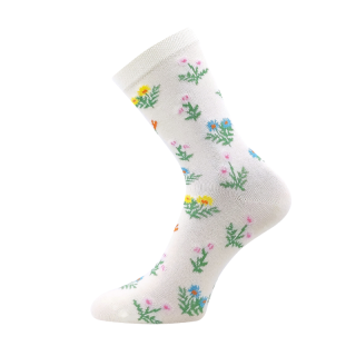 Dívčí ponožky žlutá kyti Fuski Boma Voxx