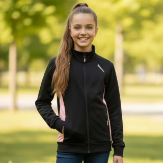 DÍVČÍ MIKINA černá Kugo MM9817