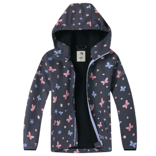 Dívčí softshellová bunda s fleesem Wolf and Wolfie B2663