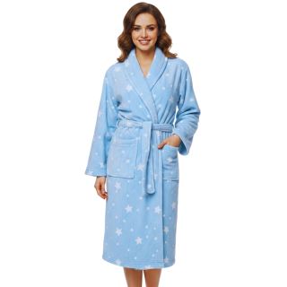 DÁMSKÝ ŽUPAN světlemodrý Valerie DY3148