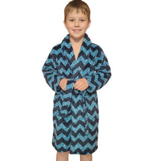 Chlapecký župan zelenomodrý N-feel By3211