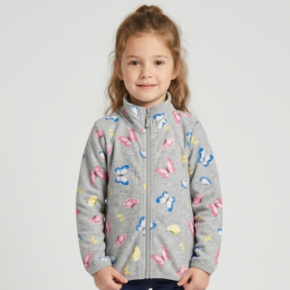 DÍVČÍ MIKINA šedá Sezon FN918