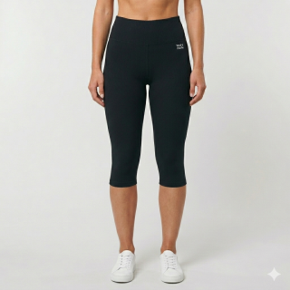 Dámské 3/4 legíny černé Wolf & Wolfie H2641B