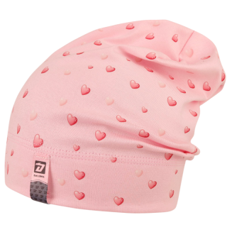 Dívčí bavlněná čepice růžová Pepe Dráče