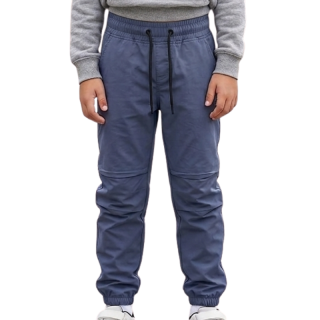 Chlapecké plátěné kalhoty šedomodré Wolf&Wolfie T2664