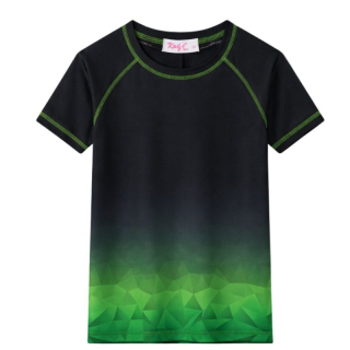 Dětské funkční tričko černé Kugo PC2520