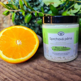 Sprchová pěna Litsea a Červený pomeranč 250ml
