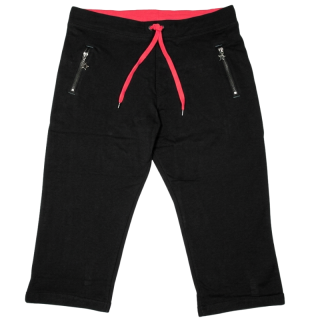 Dámské 3/4 legíny černé N-feel DX6554