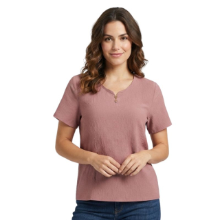 Dámské tričko starorůžové Benter 55111