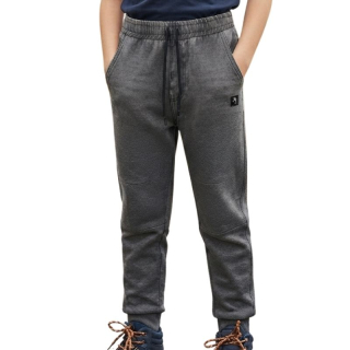Chlapecké riflové tepláky Wolf & Wolfie černé T2662B