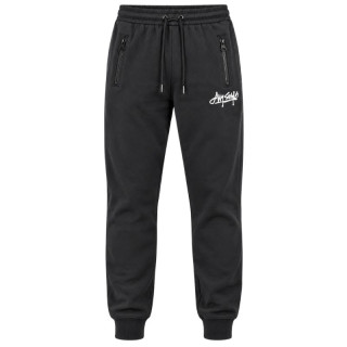 CHLAPECKÉ TEPLEJŠÍ TEPLÁKY černé Kugo YJ0107B