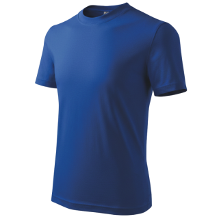 věk 4-10 let-Dětské tričko Classic - krátký rukáv - barva modrá